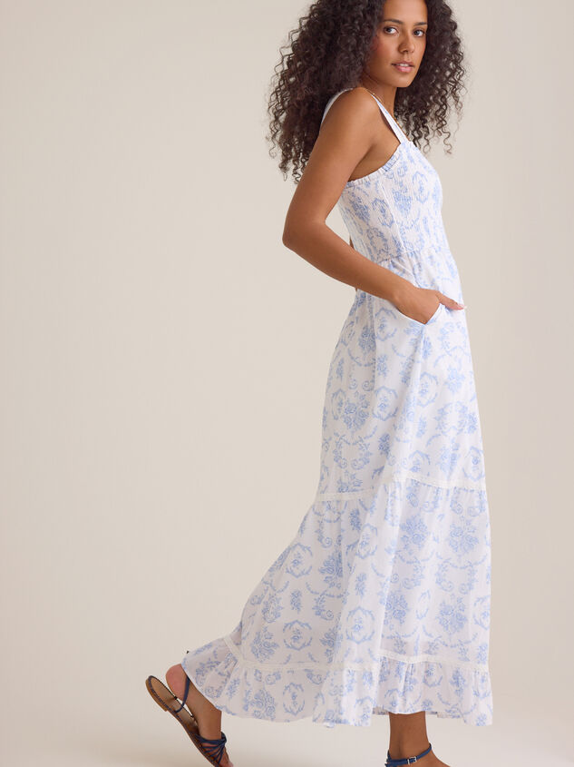 Kennedy Floral Maxi Dress Detail 4 - ALTAR'D STATE KIDS