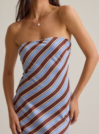 Rowyn Stripe Maxi Dress Detail 2 - AS Kids