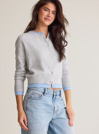 Davina Double Layer Cardigan Detail 3 - AS Kids