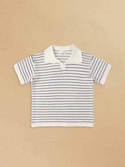 Chandler Knit Polo by Rylee + Cru - ALTAR'D STATE KIDS