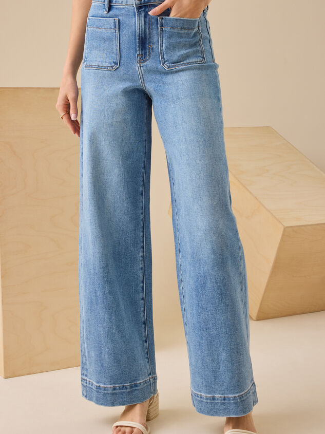 Reid Wide Leg Jeans Detail 3 - ALTAR'D STATE KIDS