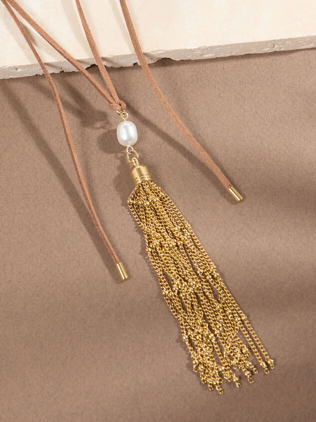 Tassel Wrap Necklace Detail 3 - ALTAR'D STATE KIDS