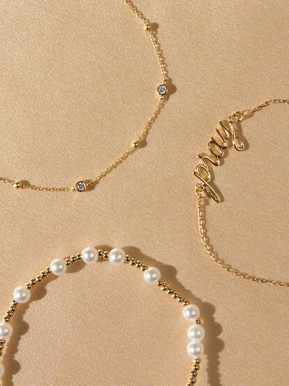 Pray Script Bracelet - AS Kids