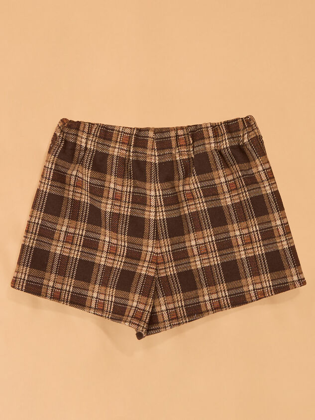 Alexa Plaid Skort Detail 3 - AS Kids