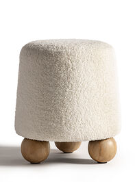 Flor Upholstered Round Stool - ALTAR'D STATE KIDS
