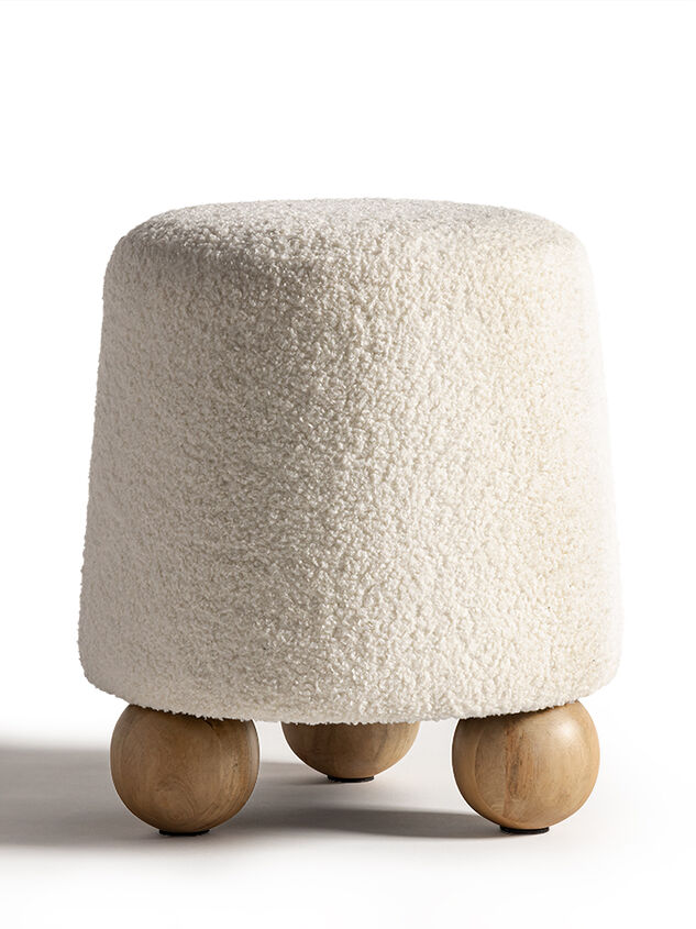 Flor Upholstered Round Stool - ALTAR'D STATE KIDS