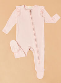 Lotus Ruffle Footie Detail 2 - ALTAR'D STATE KIDS