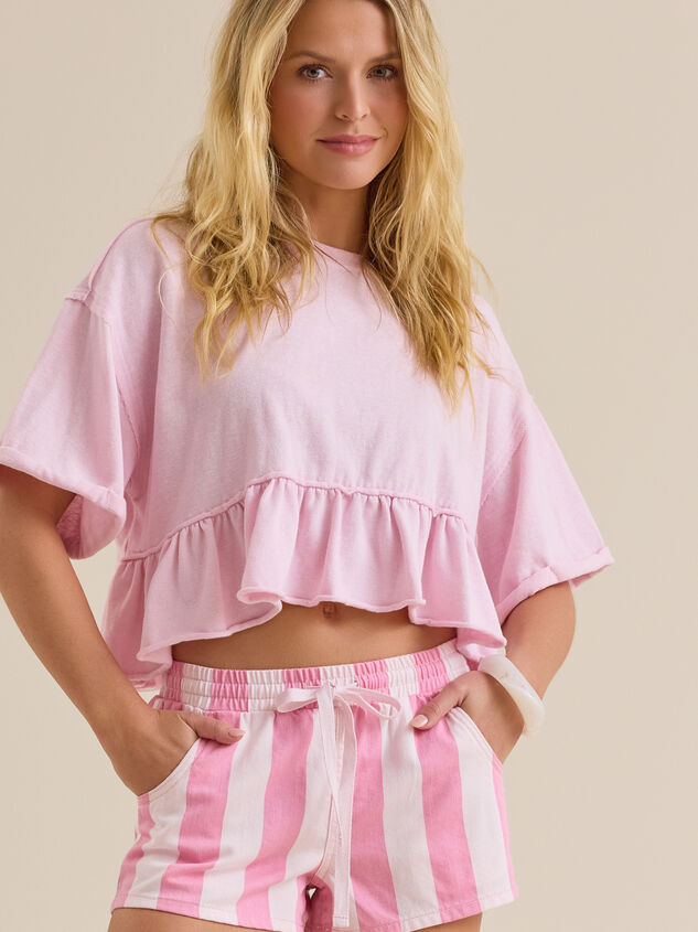 Anna Stripe Mini Short - ALTAR'D STATE KIDS