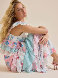 Brea Floral Tank Top Detail 5 - ALTAR'D STATE KIDS