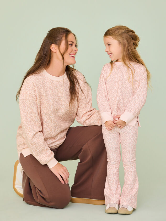 Lilah Leopard Pullover - AS Kids