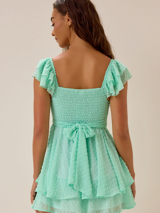 Rowan Double Layer Romper Detail 4 - AS Kids