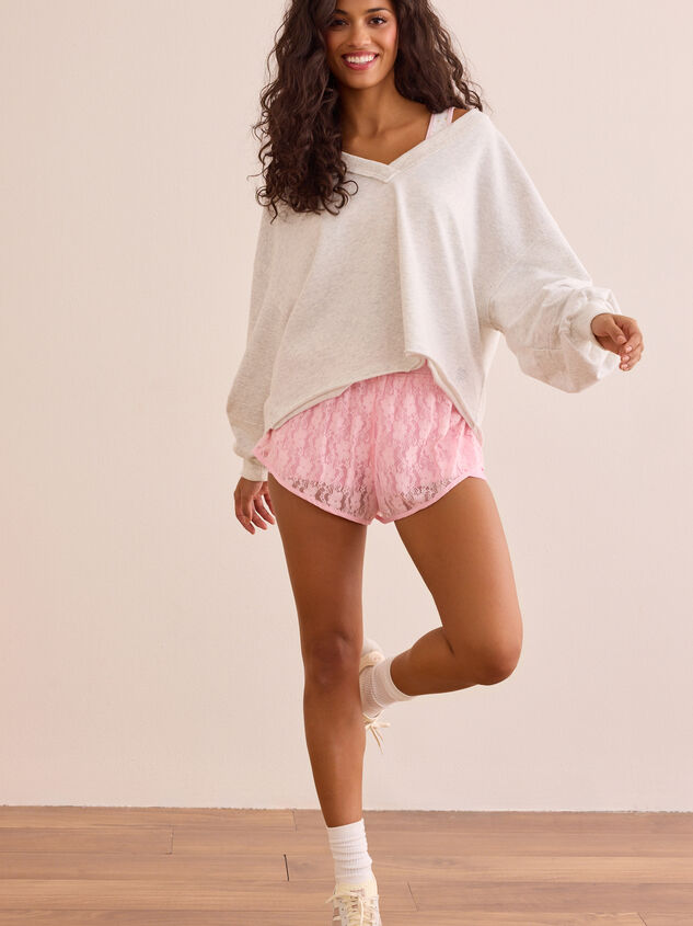 Lace & Go Running Shorts Detail 3 - ALTAR'D STATE KIDS