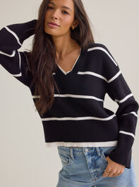 Shae Striped Sweater Detail 3 - AS Kids