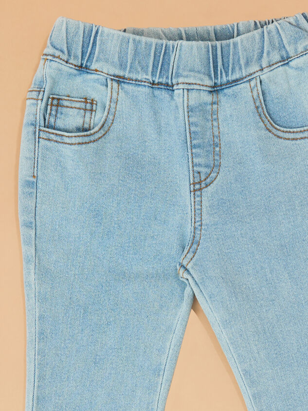 Jilly Ruffle Flare Jeans Detail 3 - ALTAR'D STATE KIDS