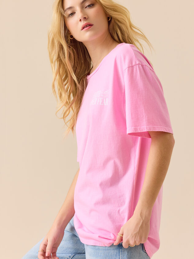 Faith Over Fear Beach Tee Detail 4 - AS Kids