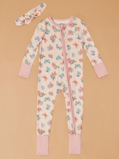 Charli Country Girl Romper - ALTAR'D STATE KIDS