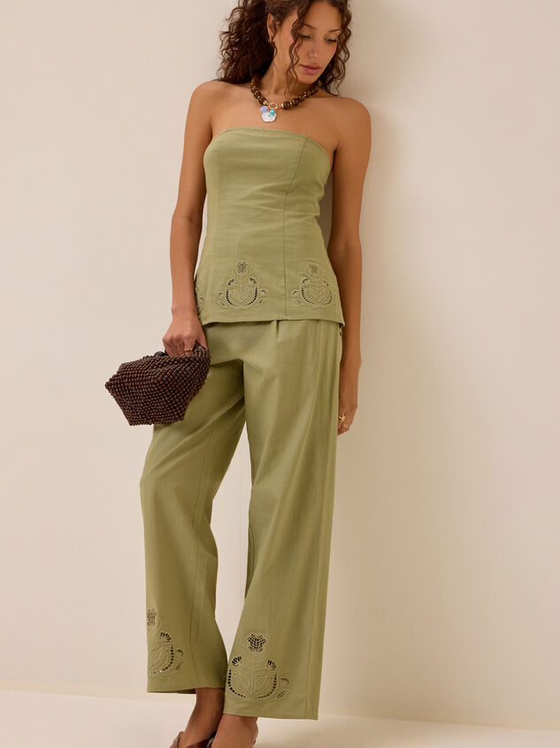 Paloma Embroidered Tube Top Detail 2 - AS Kids