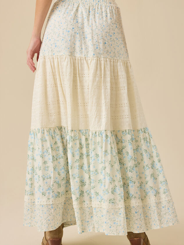 Kairo Eyelet Maxi Skirt Detail 5 - ALTAR'D STATE KIDS