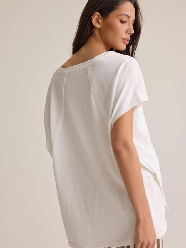 Rane Oversized V-Neck Tee Detail 5 - AS Kids