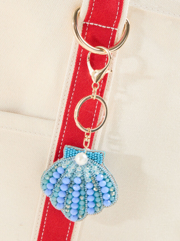 Beaded Shell Bag Charm Detail 3 - AS Kids