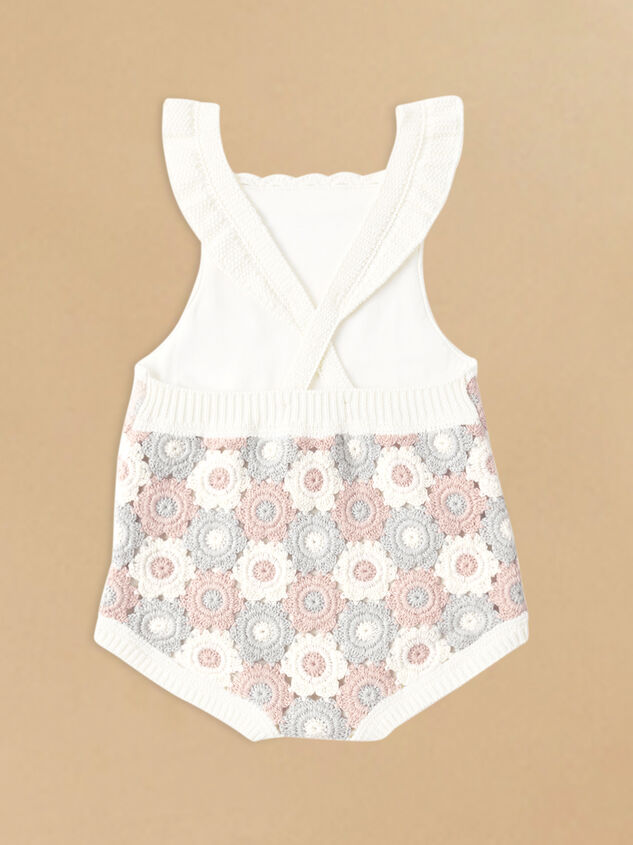 Lili Crochet Floral Bubble by Rylee + Cru Detail 2 - AS Kids
