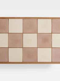 Audrey Wood Coffee Table Pink Detail 5 - AS Kids