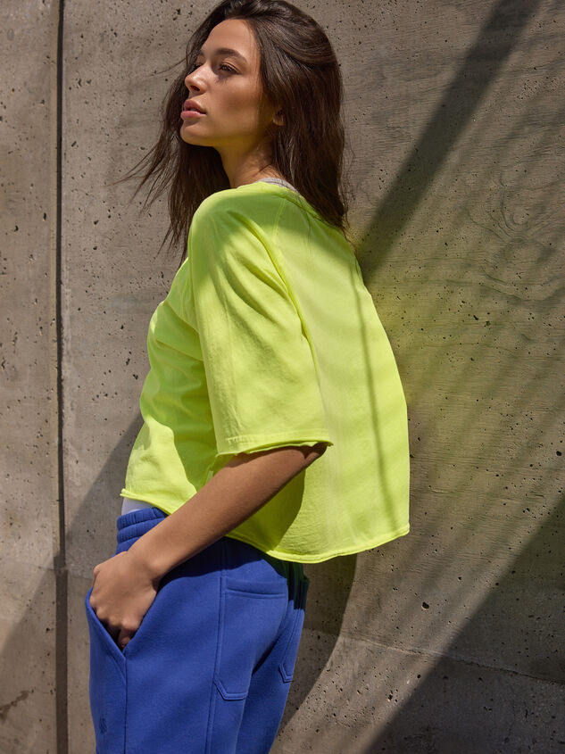 Sideline Snap Boxy Tee Detail 3 - ALTAR'D STATE KIDS