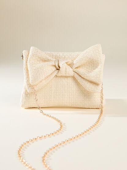 Raffia Bow Clutch - ALTAR'D STATE KIDS