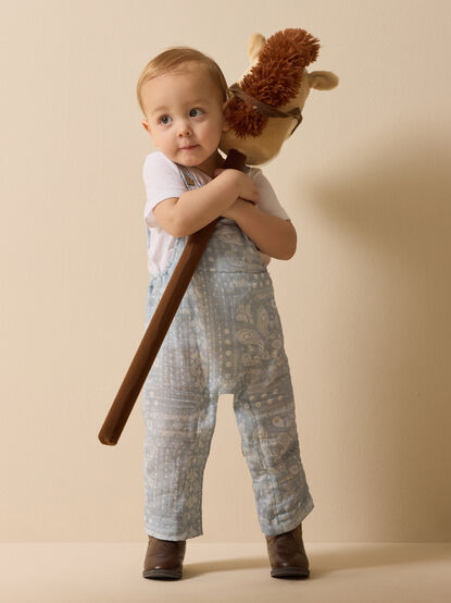Emery Patchwork Overalls - ALTAR'D STATE KIDS