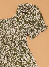 Ashley Floral Toddler Dress Detail 3 - AS Kids