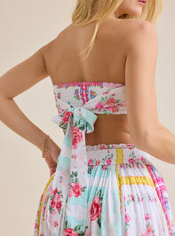 Gianna Floral Bandana Top Detail 3 - ALTAR'D STATE KIDS