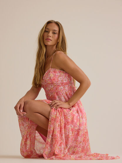 Kezian Floral Maxi Dress - ALTAR'D STATE KIDS