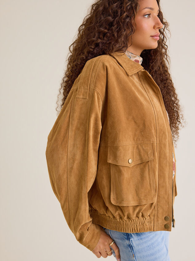 Ari Geniune Suede Jacket Detail 4 - AS Kids