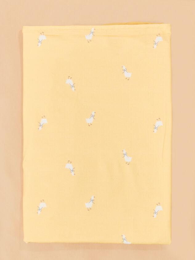 Goose Swaddle Blanket Detail 2 - ALTAR'D STATE KIDS