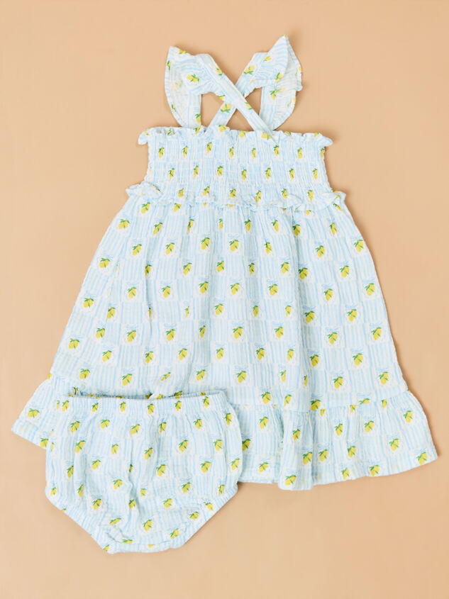 Lovely Lemons Dress and Bloomer Set Detail 3 - AS Kids