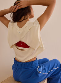 Power Play Flowy Tee Detail 4 - AS Kids