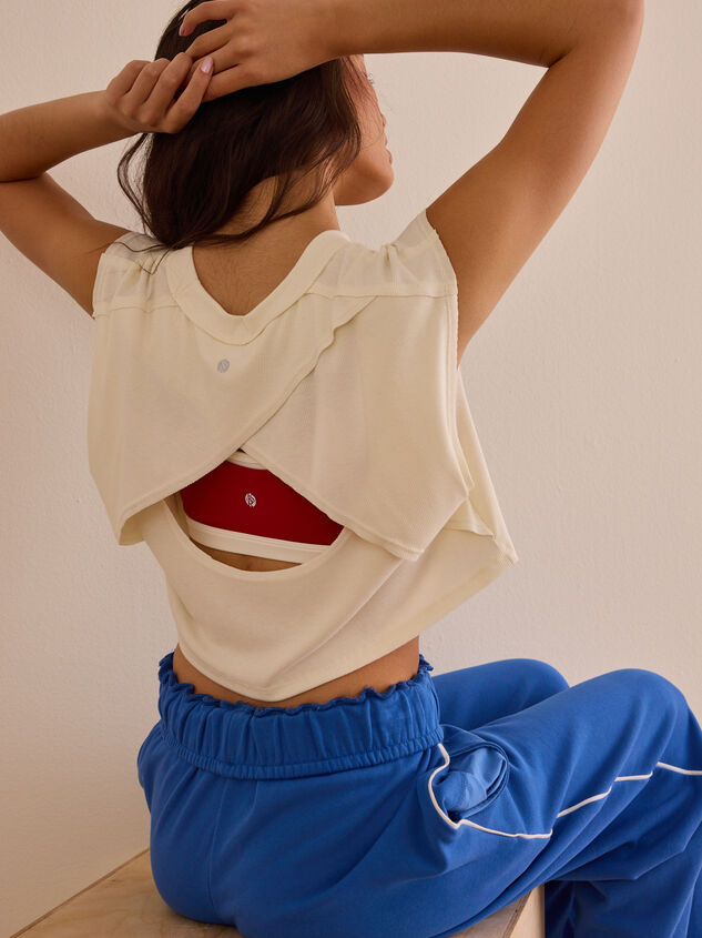Power Play Flowy Tee Detail 4 - AS Kids