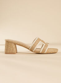 Eileen Raffia Heel - ALTAR'D STATE KIDS