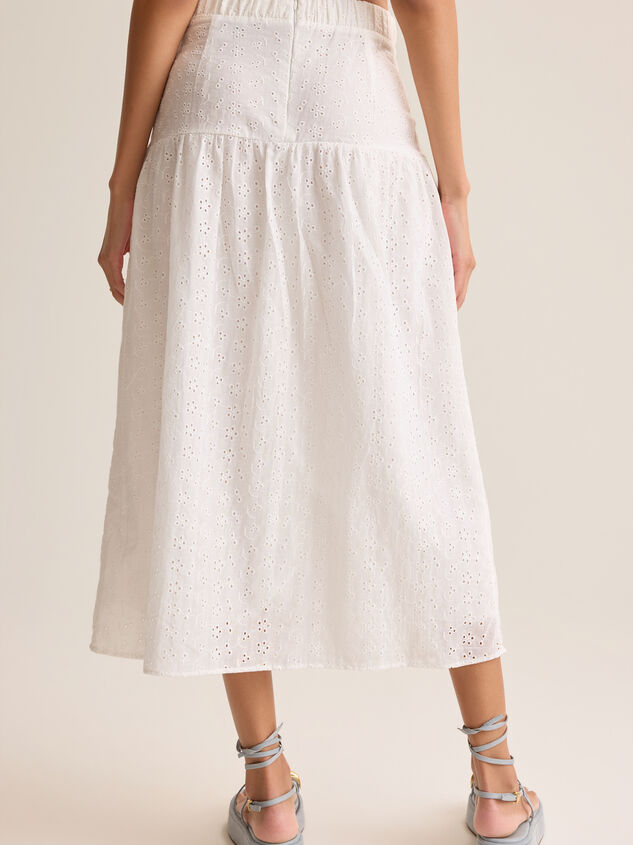 Hayes Eyelet Midi Skirt Detail 5 - AS Kids