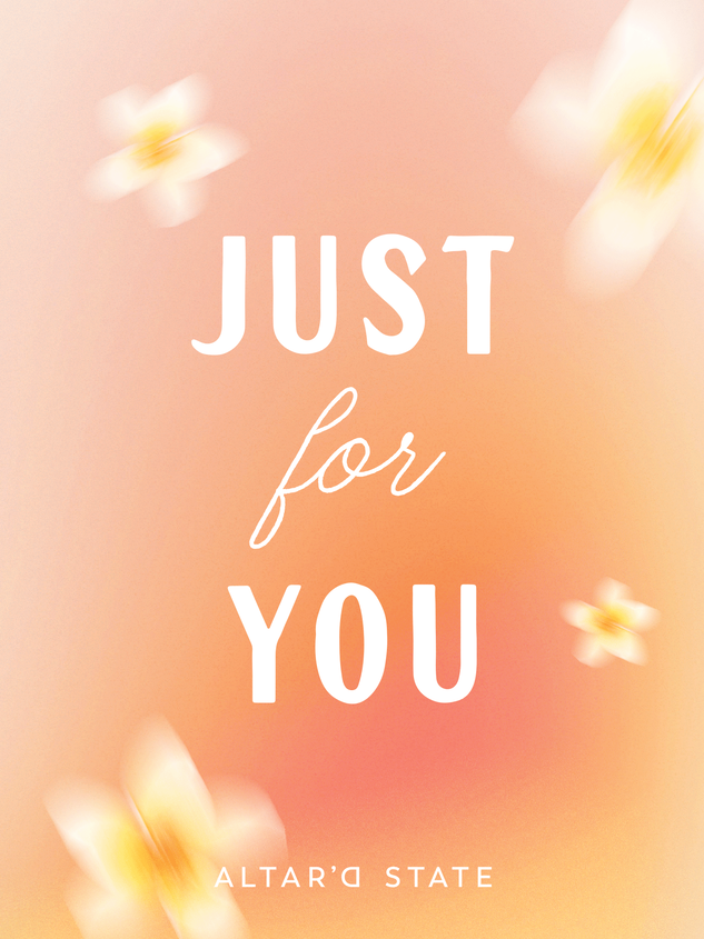 Just For You Summer E-Gift Card - AS Kids