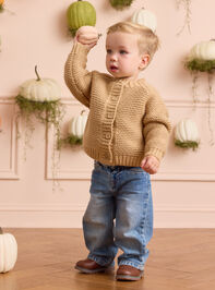 Benton Cardigan By Mudpie Detail 3 - AS Kids