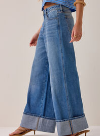 Resa Roll Cuff Jeans Detail 4 - AS Kids