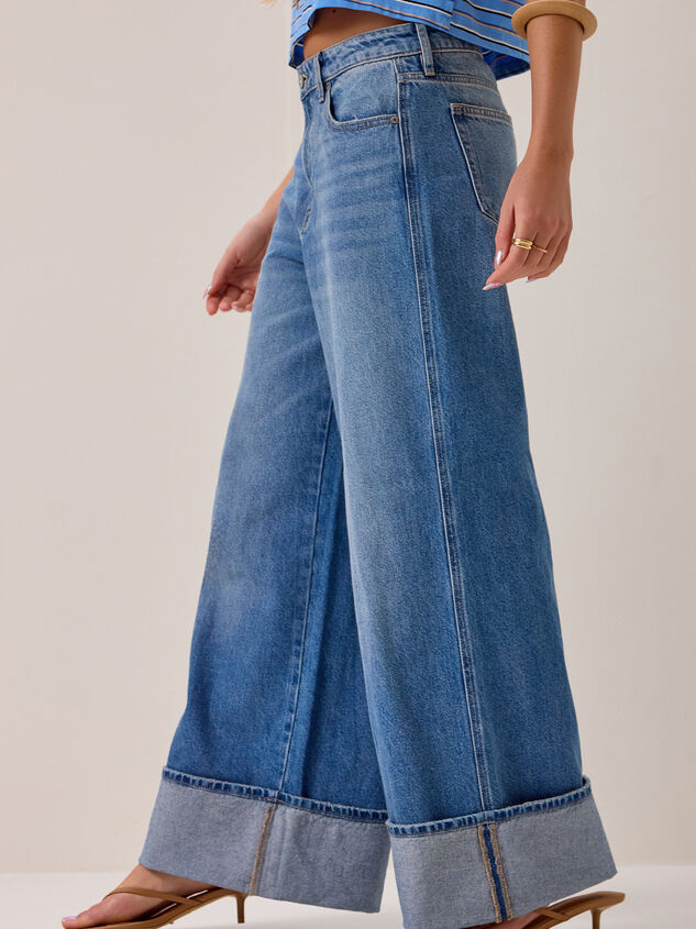 Resa Roll Cuff Jeans Detail 4 - AS Kids