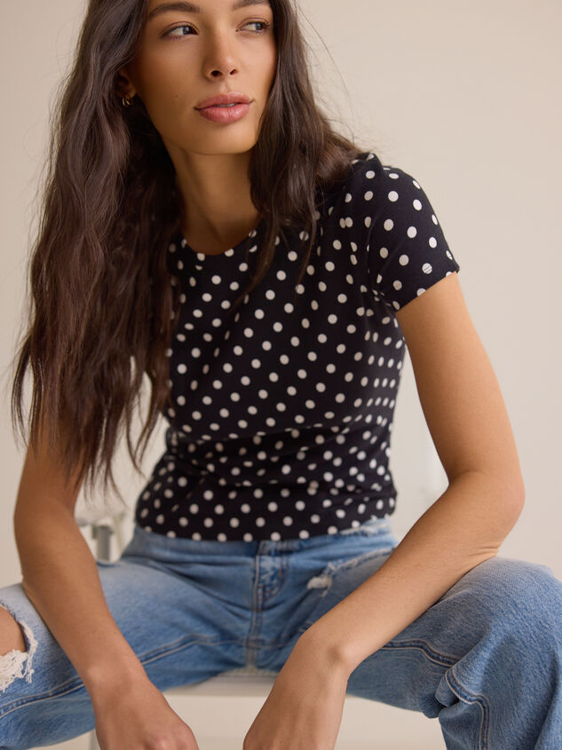 Pennie Polka Dot Tee Detail 6 - ALTAR'D STATE KIDS