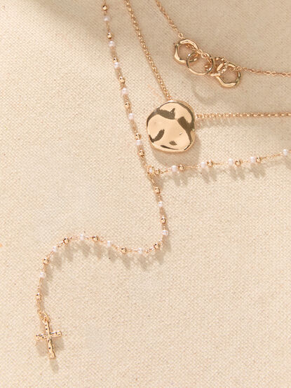 Maeve 3-Layer Charm Necklace - AS Kids