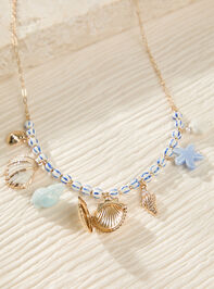 Coastal Charm Necklace Detail 2 - ALTAR'D STATE KIDS