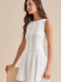 Layla Eyelet Mini Dress Detail 3 - ALTAR'D STATE KIDS