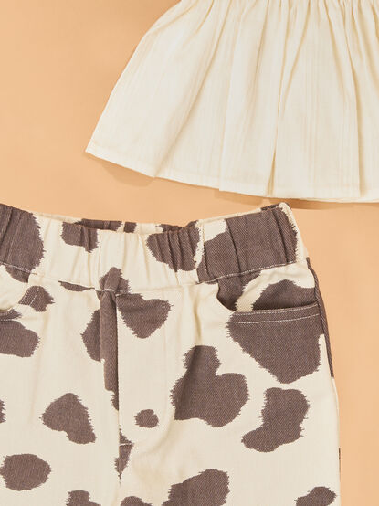 Prairie Cowgirl Flowy Top and Pant Set - AS Kids