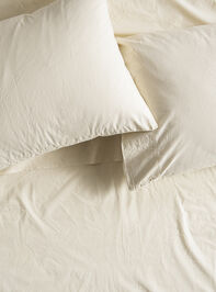 Organic Cotton Percale Single Pillowcase Detail 3 - ALTAR'D STATE KIDS
