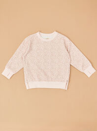 Lilah Leopard Pullover Detail 2 - AS Kids